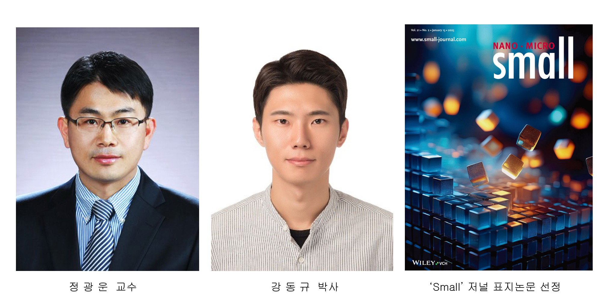 정광운 교수팀, 유무기 하이브리드 나노물질 연구 세계적 인정 대표이미지